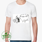 Мужская футболка органик