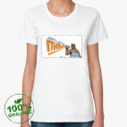 Женская футболка органик