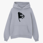 Толстовка худи оверсайз