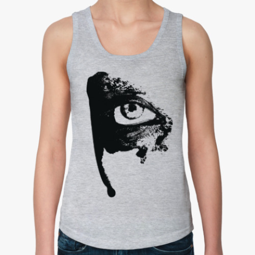 Женская майка с принтом Глаз