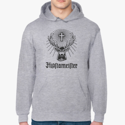 Толстовка худи с принтом Hipstameister