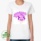 Женская футболка органик