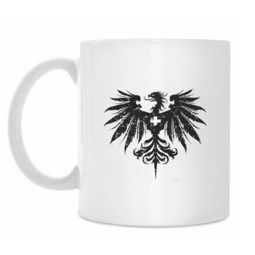 Кружка с принтом Дракон