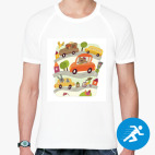 Мужская спортивная футболка