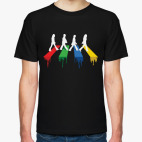 Зебра на дороге.