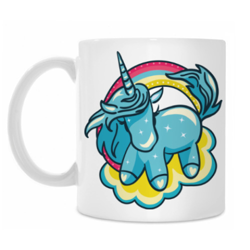 Кружка с принтом Волшебный Единорог