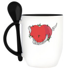 Кружка с ложкой