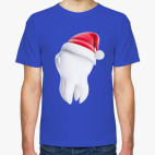 Классическая футболка Зуб Санты