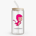 Банка с бамбуковой крышкой