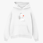 Толстовка худи оверсайз