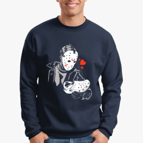 Свитшот с принтом Jason Crocs