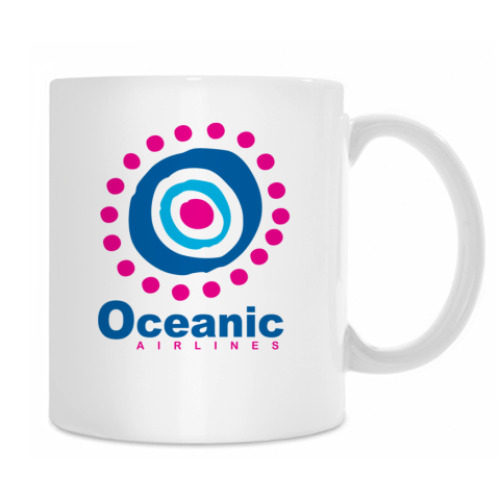 Кружка с принтом Oceanic 815