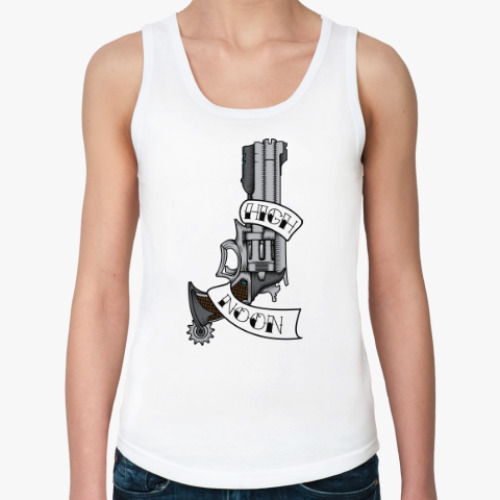 Женская майка с принтом Overwatch McCree цитата