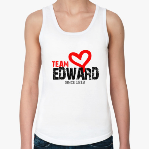 Женская майка с принтом  Team Edward