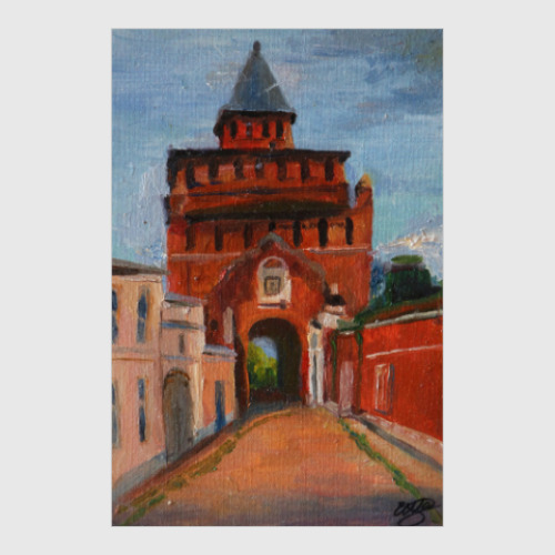 Постер с принтом 'Старый город'