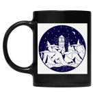 Кружка цветная UV-DTF