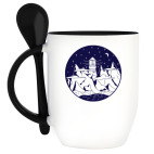 Кружка с ложкой