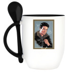 Кружка с ложкой