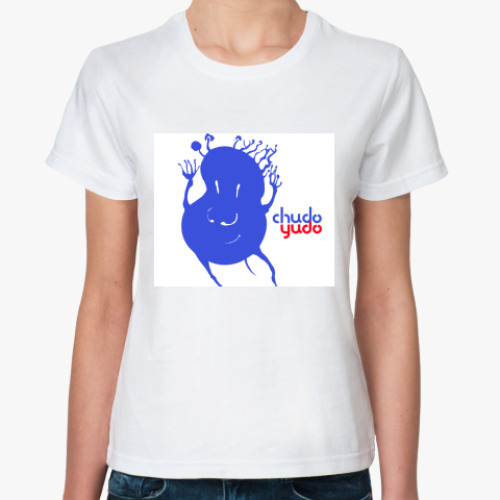 Классическая футболка с принтом Chudo-Yudo