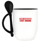 Кружка с ложкой