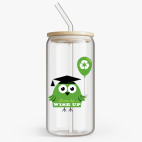 Банка с бамбуковой крышкой