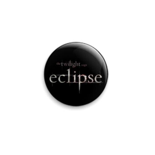 Значок 25мм с принтом Eclipse