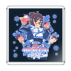 Магнит 6.5 x 6.5 см Overwatch Мэй Mei-Ling Zhou