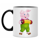 Кружка двухцветная