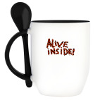 Кружка с ложкой