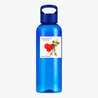 Прозрачная спортивная бутылка