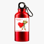 Металлическая бутылка 400 мл UV-DTF