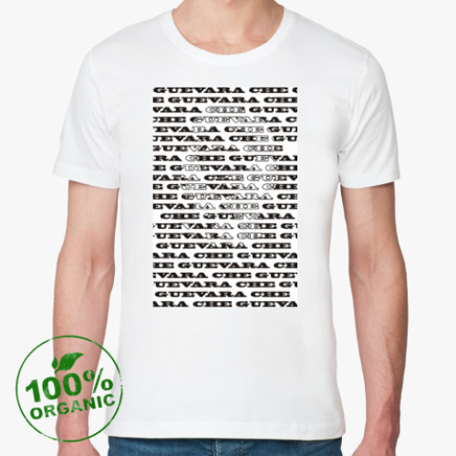 Футболка из органик-хлопка с принтом Че Гевара