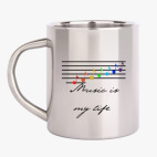 Кружка металлическая