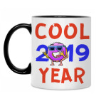 Кружка двухцветная