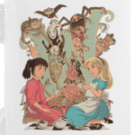 Wonderland Alice and Chihiro