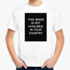 Детская футболка