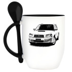 Кружка с ложкой