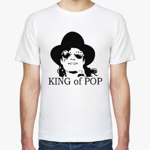 Футболка с принтом Майкл Джексон. King of pop