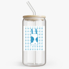 Банка с бамбуковой крышкой