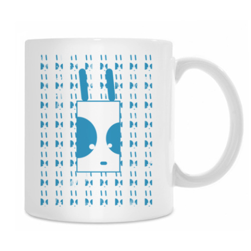 Кружка с принтом Суперзайка