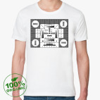 Мужская футболка органик