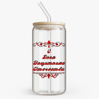 Банка с бамбуковой крышкой