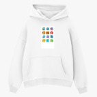 Толстовка худи оверсайз