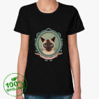 Женская футболка органик
