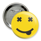 Значок 75 мм Мертвый Смайл