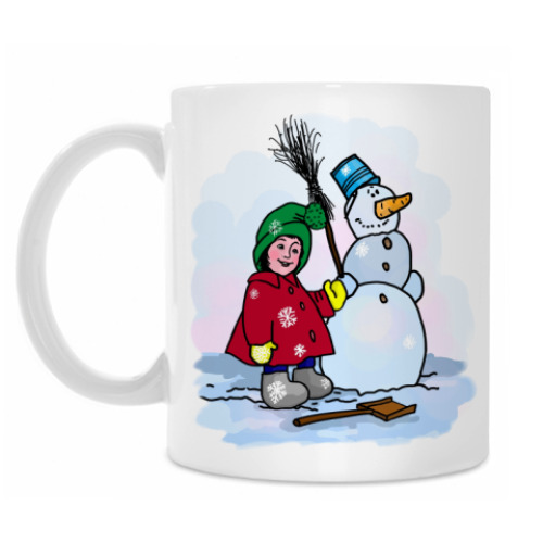 Кружка с принтом Новый год!