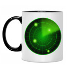 Кружка двухцветная