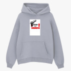 Толстовка худи оверсайз