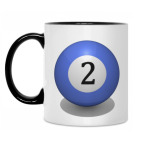 Кружка двухцветная