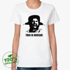 Женская футболка органик